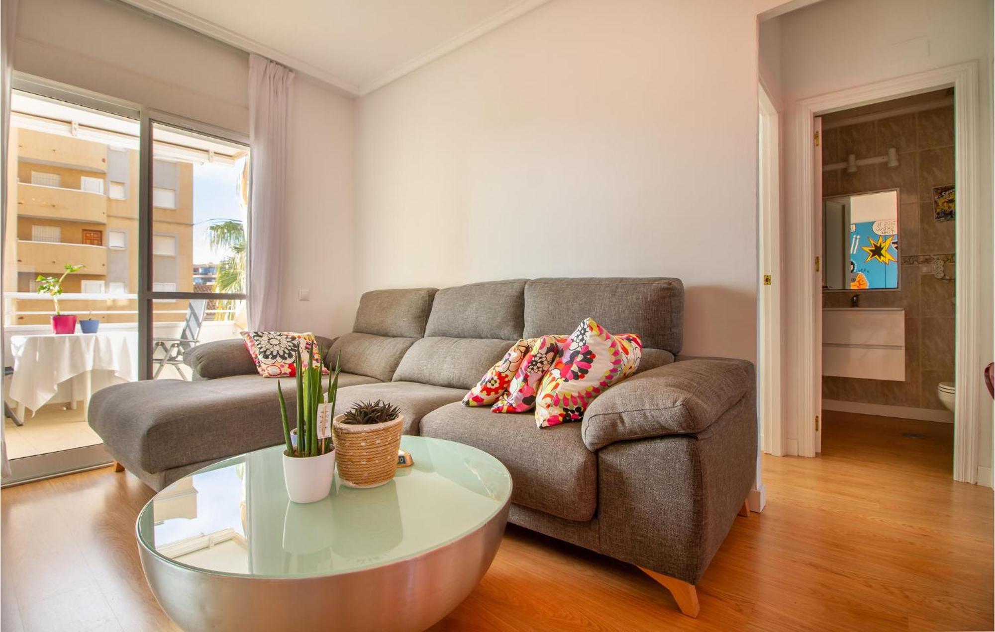 Beach Front Apartment In Los Arenales Del Sol Bagian luar foto