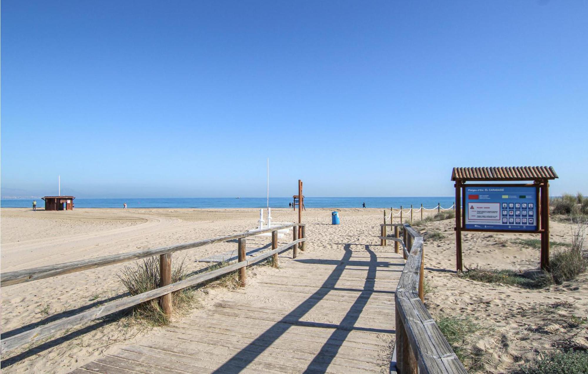 Beach Front Apartment In Los Arenales Del Sol Bagian luar foto