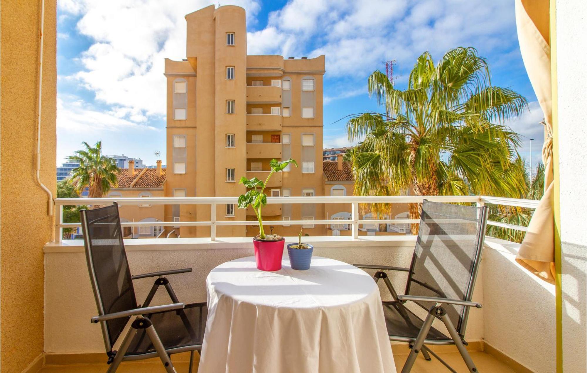 Beach Front Apartment In Los Arenales Del Sol Bagian luar foto