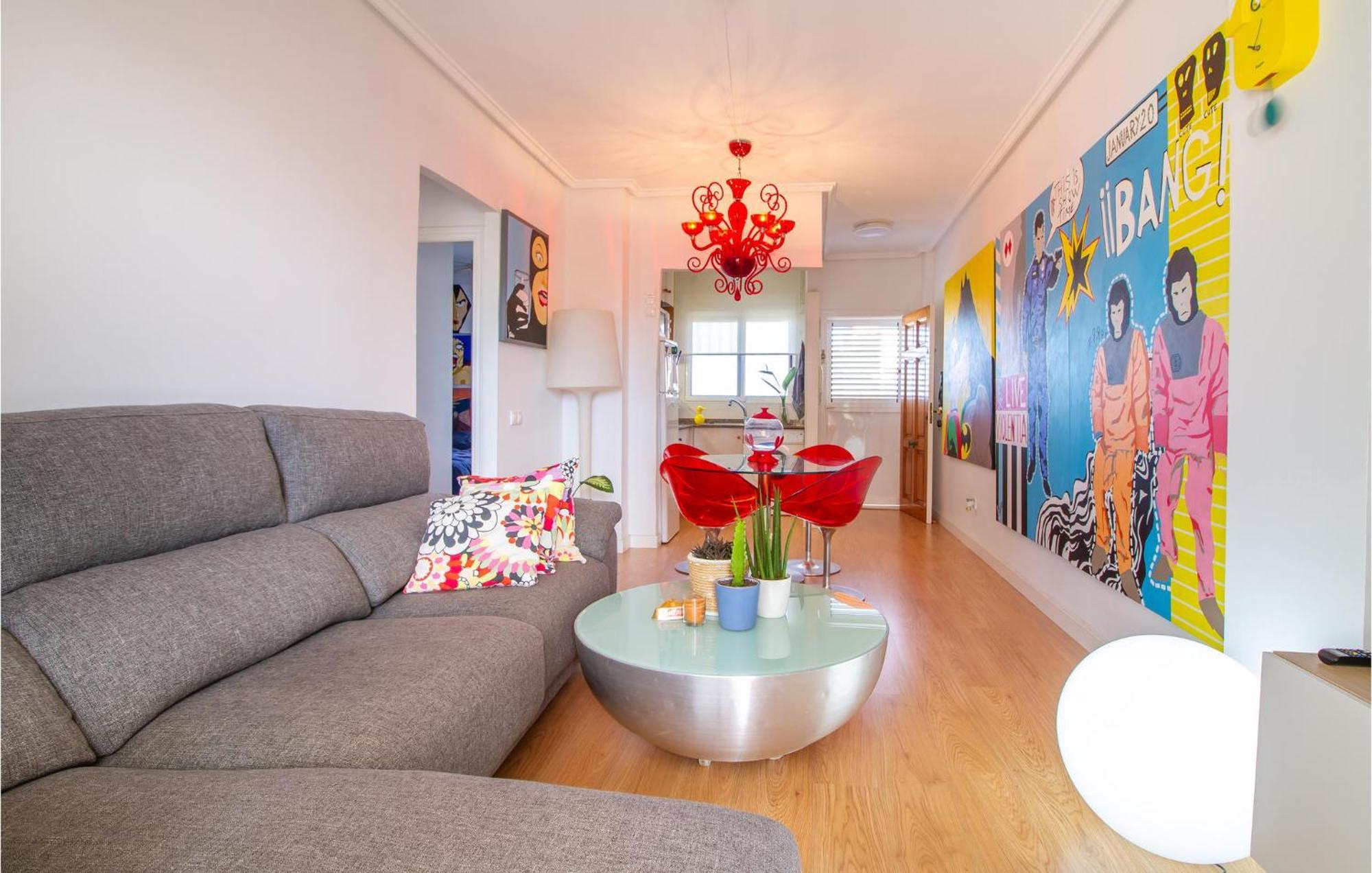 Beach Front Apartment In Los Arenales Del Sol Bagian luar foto
